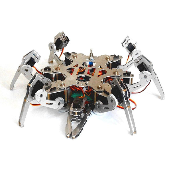 18 DOF Aluminium Mechanical Hexapod Spider - LADSPAD.UK
