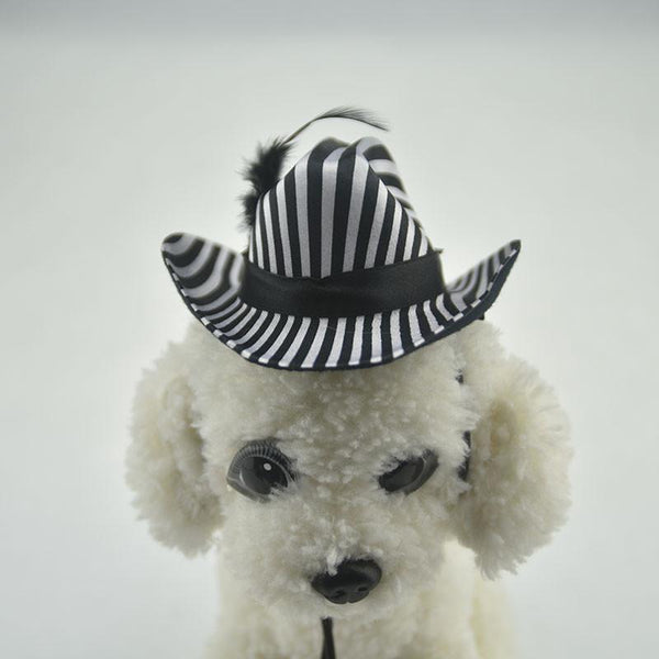 Cute Striped Dog Hat - LADSPAD.UK