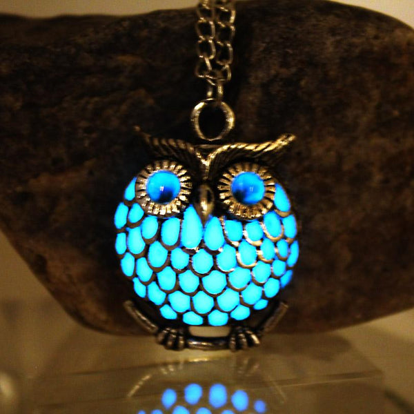 NEW The owl Luminous Necklace