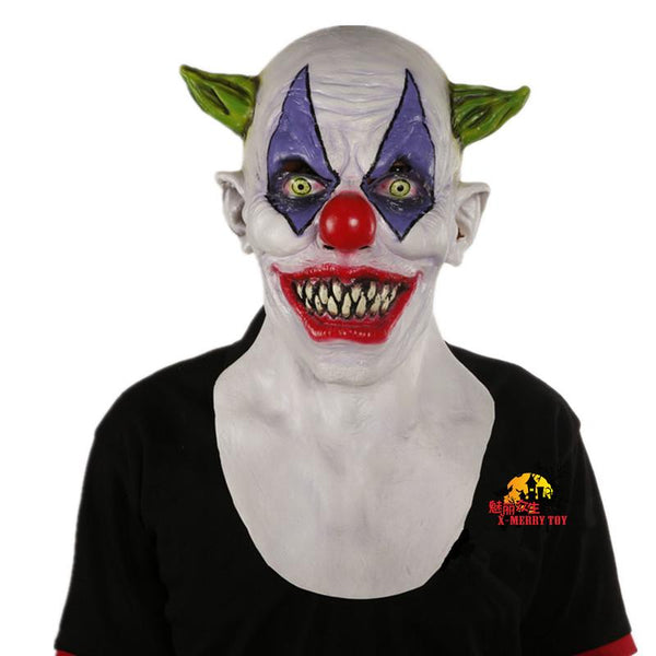 Creepy Halloween Clown Mask - LADSPAD.UK
