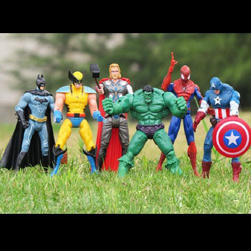 Super Hero Action Figure Collectable Set