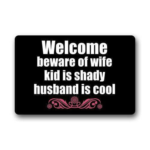 Beware of Wife, Kid Is Shady, Husband is Cool Doormat - LADSPAD.UK