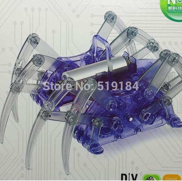 Puzzle Electric spider robot Toy