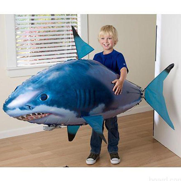 RC Air Swimming Fish Toys Drone RC Shark Clown Fish Balloons Nemo Inflatable with Helium Plane Kids RC Toys Party christma Gift