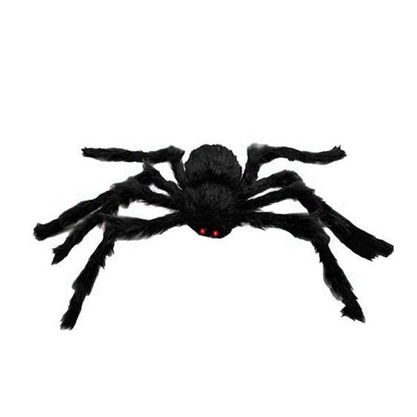 1.5 Meters Bushy Giant Black Spider - LADSPAD.UK