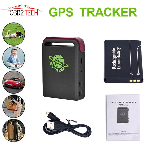 Real-time GPS/GSM/GPRS Car GPS Tracker TK102 Vehicle Car Tracking Device Real Time Location Over Speed Alarm tk102b