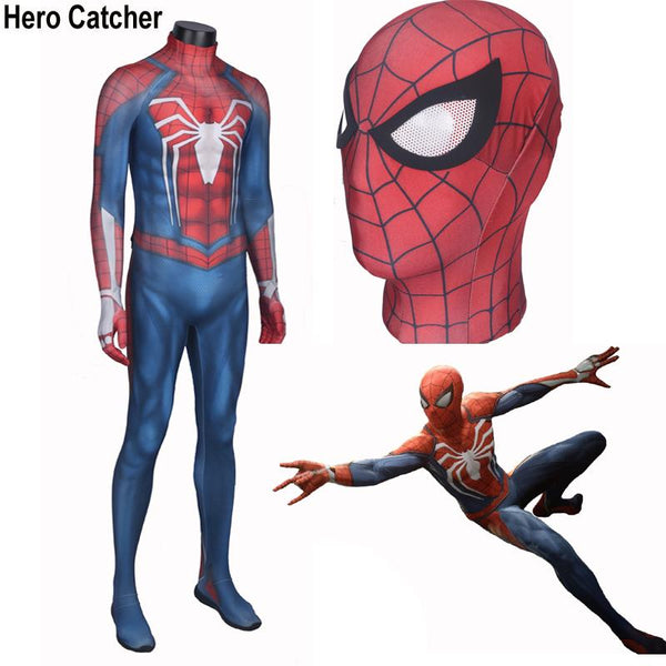 Hero Catcher High Quality New Insomniac Spider-Man Costume Insomniac Spider Man Suit Newest Spiderman Suit Spiderman PS4