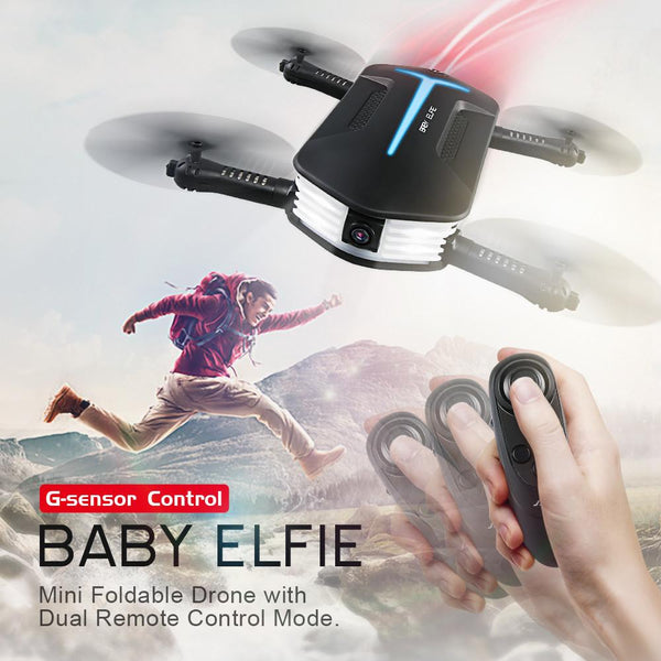 Mini Baby ELFIE Selife Drone with 720p Wifi Fpv HD Camera