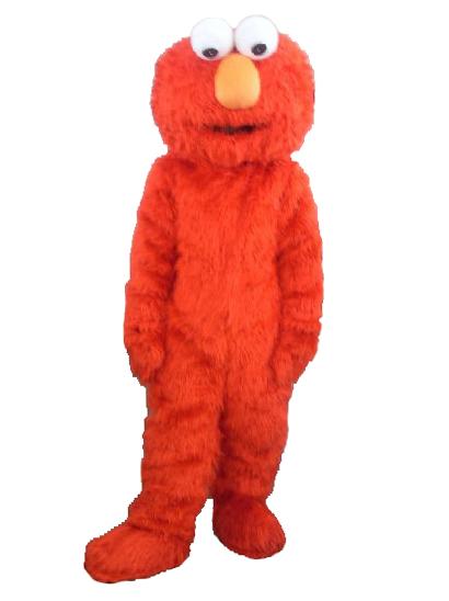 Factory direct selling high quality Long Fur Elmo Mascot Costume Character Costume Cartoon Costume Elmo Cosplay