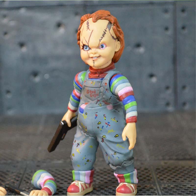 Scary chucky Figure Toys Horror Movies Child's Play Figure Dolls 10cm