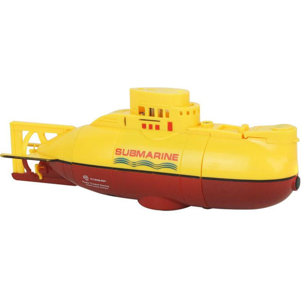 RC Submarine Speedboat Model 6 Channels RC Speed Boat Mini Submarine 3311 Waterproof Design One Key Dive Toy For Kids FSWB