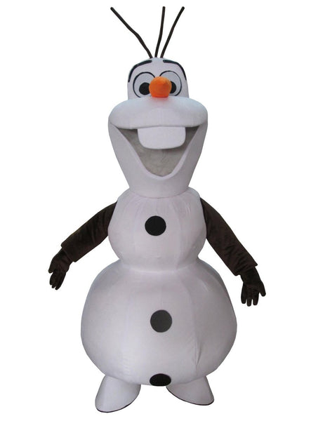 Smiling Olaf Mascot Costume adult size Olaf Mascot Costume Olaf Mascot Costume Free Shipping