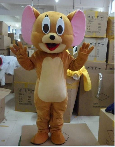 Jerry Tom Cat and mouse mascot costume / Halloween / reality mouse and Tom Anime / Party