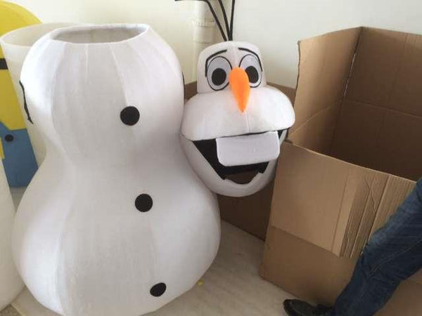 High quality Olaf mascot costume Adult size