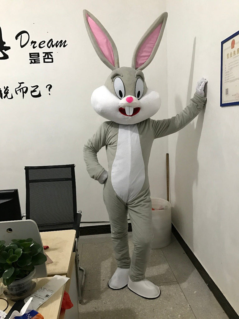 2018  Hot Sell Professional Easter Bunny mascot costumes  Bugs Bunny  Adult size - LADSPAD.UK