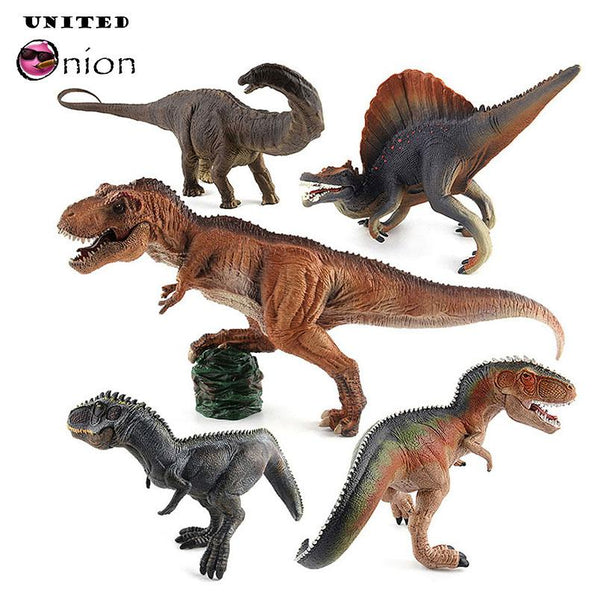 Simulation Dinosaur Figures Action Jurassic Fallen World Kingdom Park 2 3 4 5 Collection Toys Plastic Kids Models Play Child