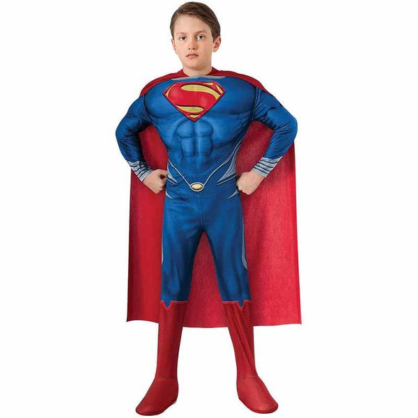 High Quality Children Superman Cosplay Clothing Halloween Costume For Kids
