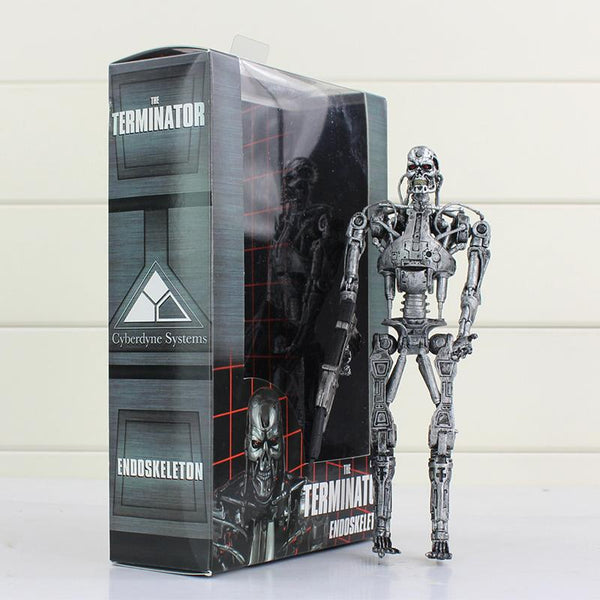 NECA Terminator Endoskeleton PVC Action Figure Collectible Model Toy Gift For Kids 18cm